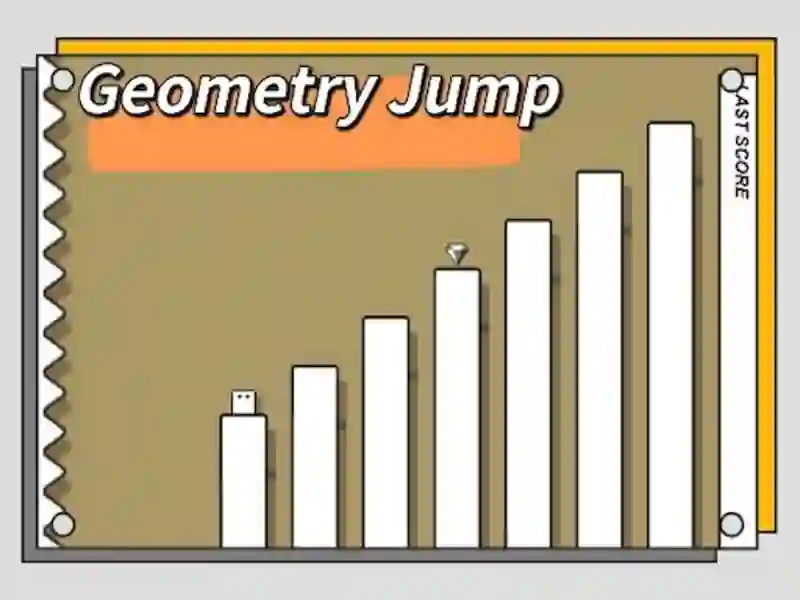 Leikur Geometryjump á netinu