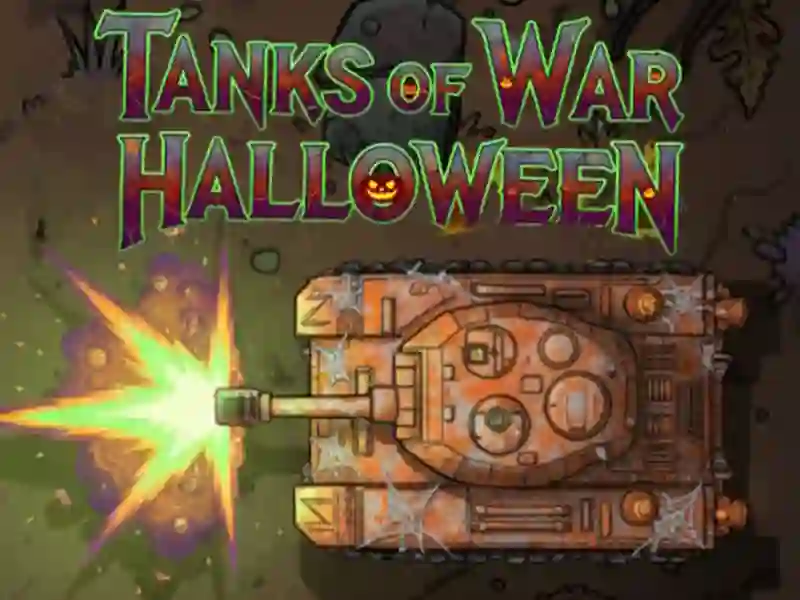 Leikur Tanks of War Halloween á netinu