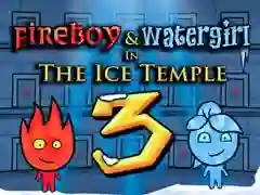 Leikur Eldfjall og Vatnagirls 3: Jökull templi á netinu