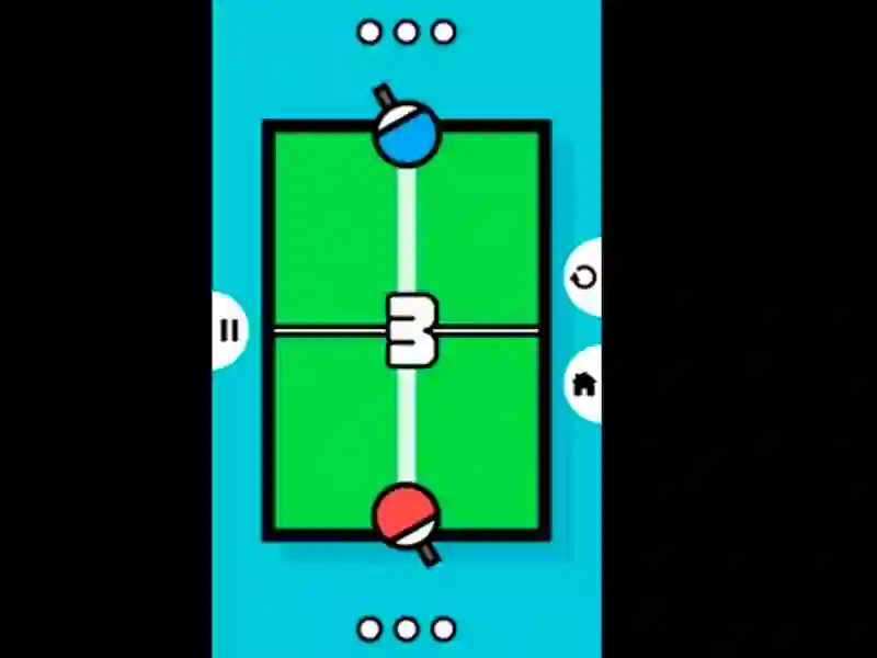 Leikur Ping pong tennis tafla 2d á netinu Leikur Ping pong tennis tafla 2d á netinu