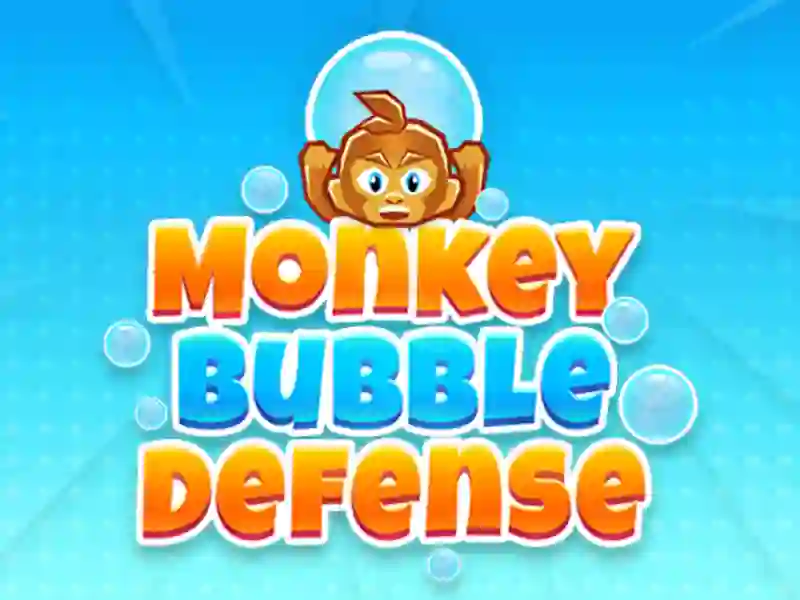 Leikur Monkey Bubble Defense á netinu