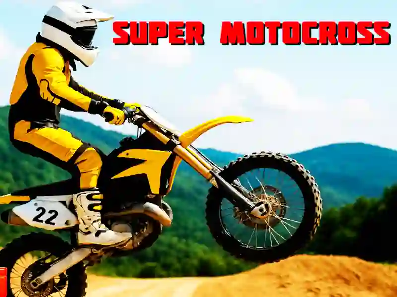 Leikur Super Motocross á netinu