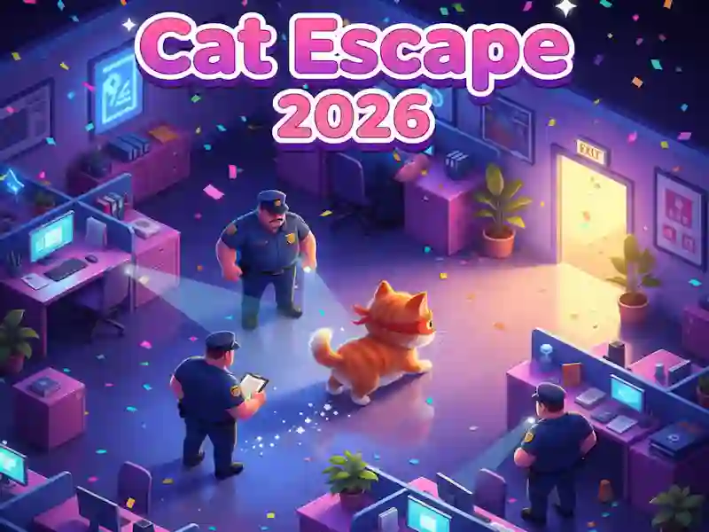 Leikur Cat Escape 2026 á netinu