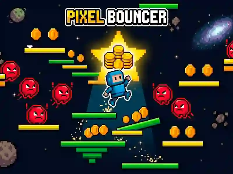 Leikur Pixel Bouncer á netinu