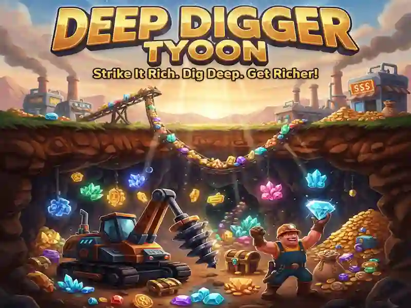 Leikur Deep Digger Tycoon á netinu