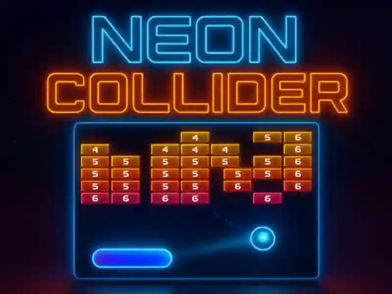 Leikur Neon Collider á netinu Leikur Neon Collider á netinu