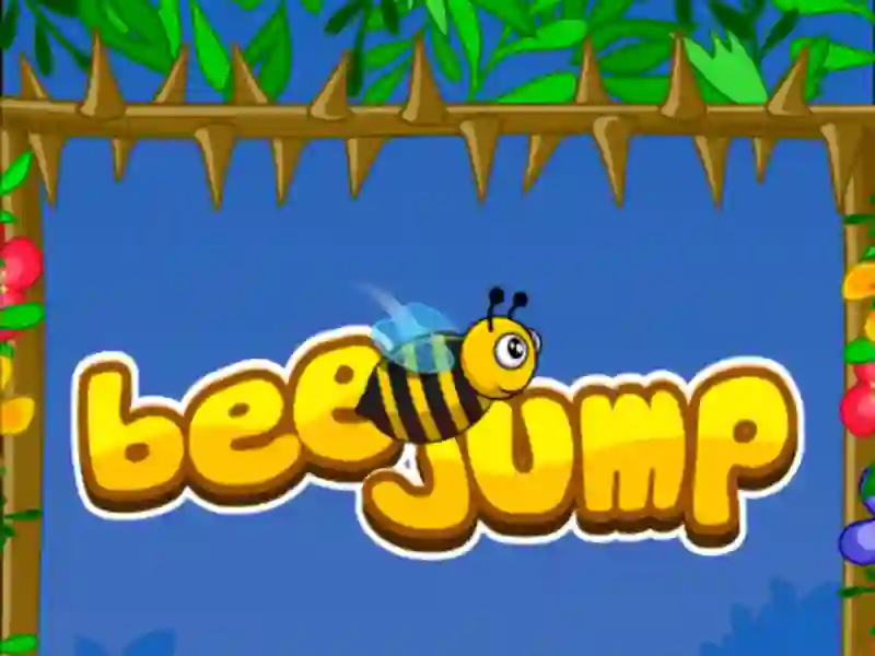 Leikur Bee Jump á netinu Leikur Bee Jump á netinu