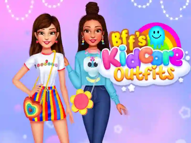 Leikur BFFS Kidcore outfits á netinu