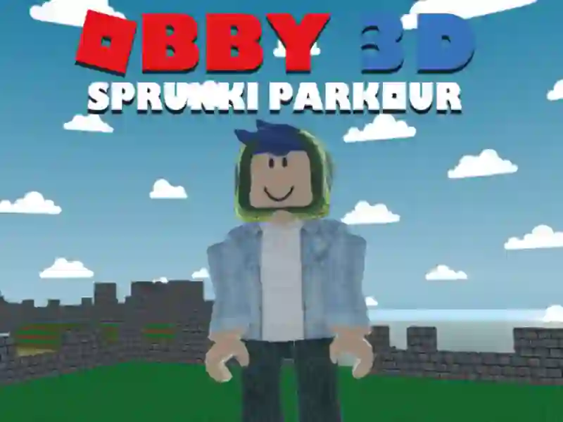 Leikur Obby 3d Sprunk Parkour á netinu