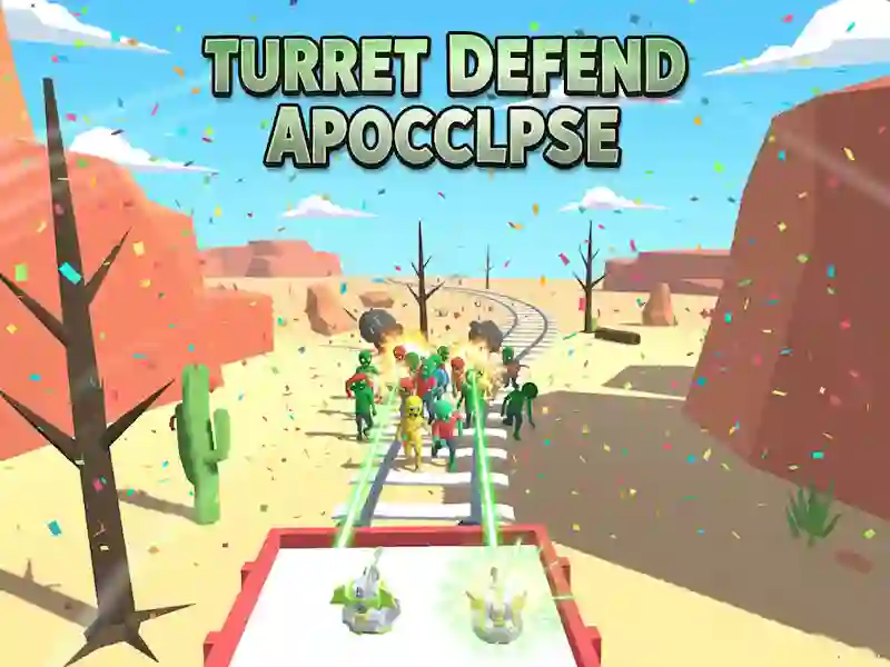 Leikur Turret Defend Apocalypse á netinu