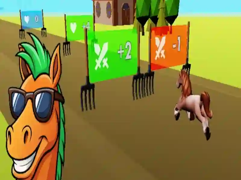 Leikur Hesturinn minn er magnaður á netinu