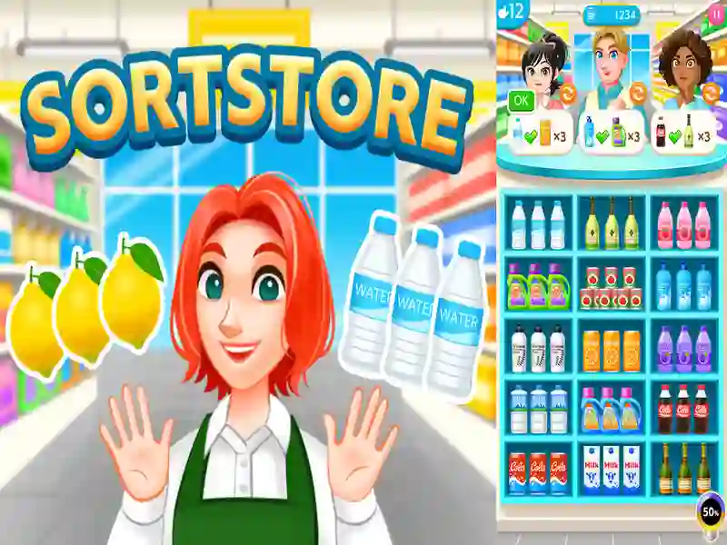 Leikur Sortstore á netinu Leikur Sortstore á netinu