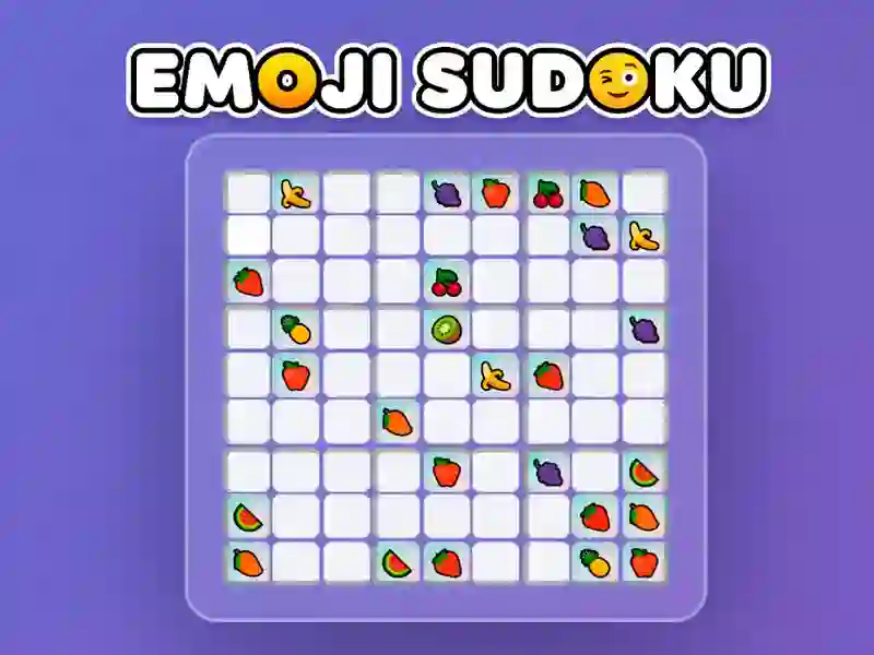 Leikur Emoji Sudoku á netinu