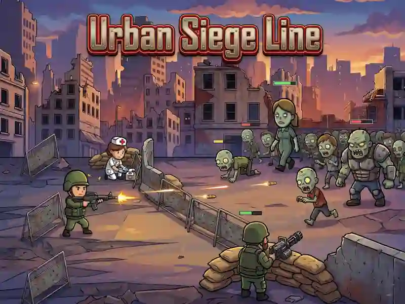 Leikur Urban Siege Line á netinu