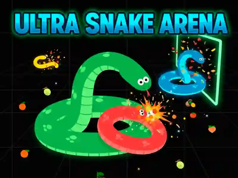Leikur Ultra Snake Arena á netinu