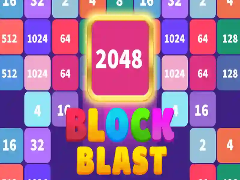 Leikur Block Blast 2048 á netinu Leikur Block Blast 2048 á netinu