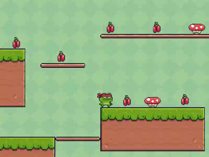 Leikur Frog ævintýri á netinu Leikur Frog ævintýri á netinu