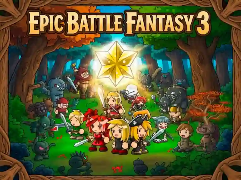 Leikur Epic Battle Fantasy 3 á netinu