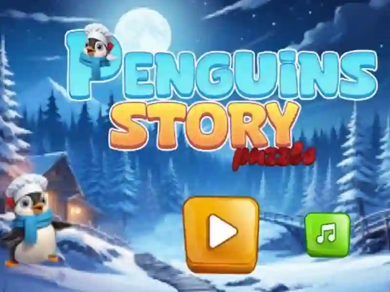 Leikur Penguins Story Puzzle á netinu