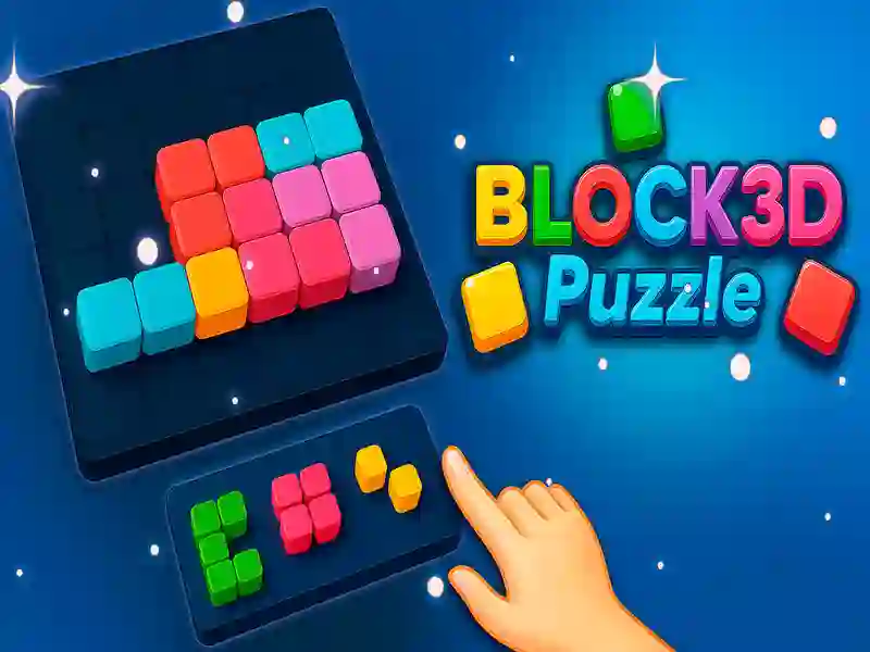 Leikur Block Puzzle 3D á netinu