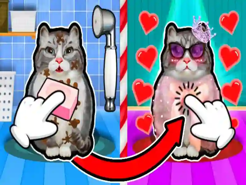 Leikur Komaru köttur á netinu