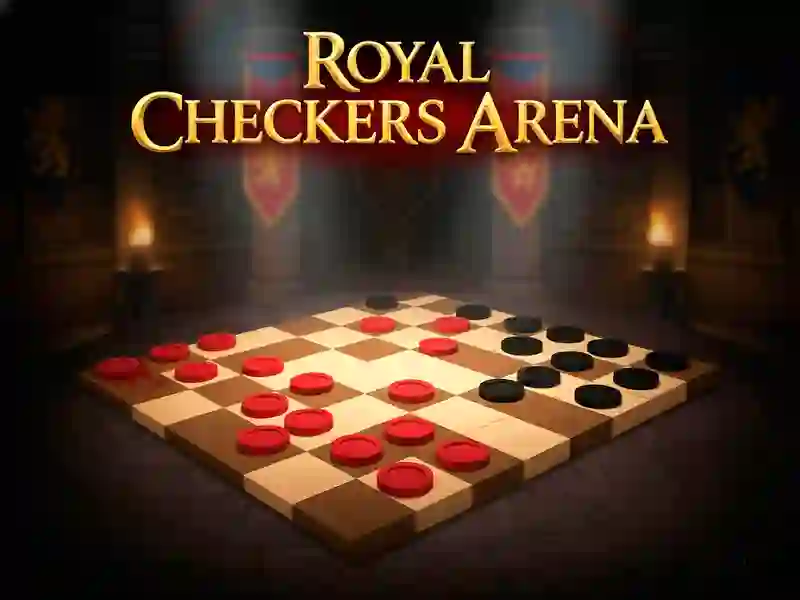 Leikur Royal Checkers leikvangurinn á netinu
