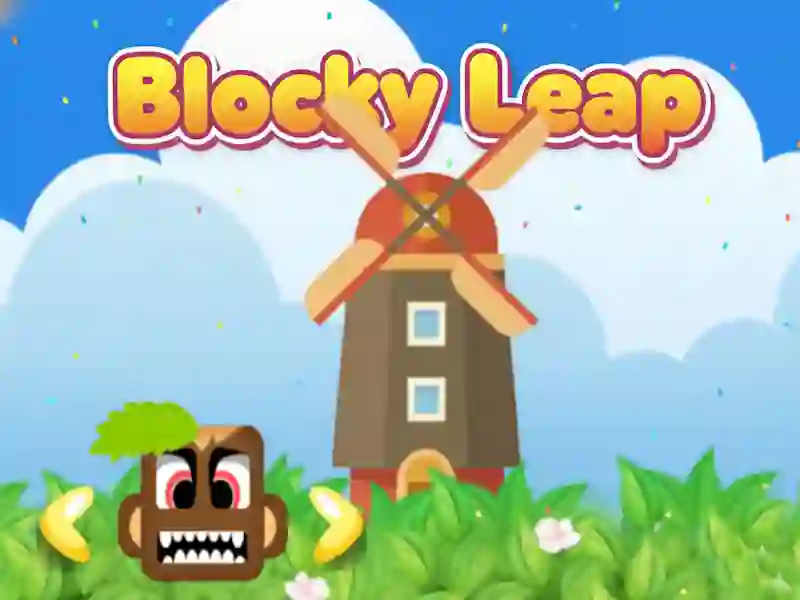 Leikur Blocky Leap á netinu