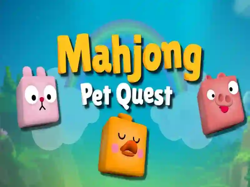 Leikur Mahjong Pet Quest á netinu
