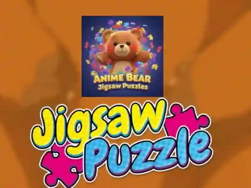Leikur Anime Bear Jigsaw Puzzles á netinu Leikur Anime Bear Jigsaw Puzzles á netinu