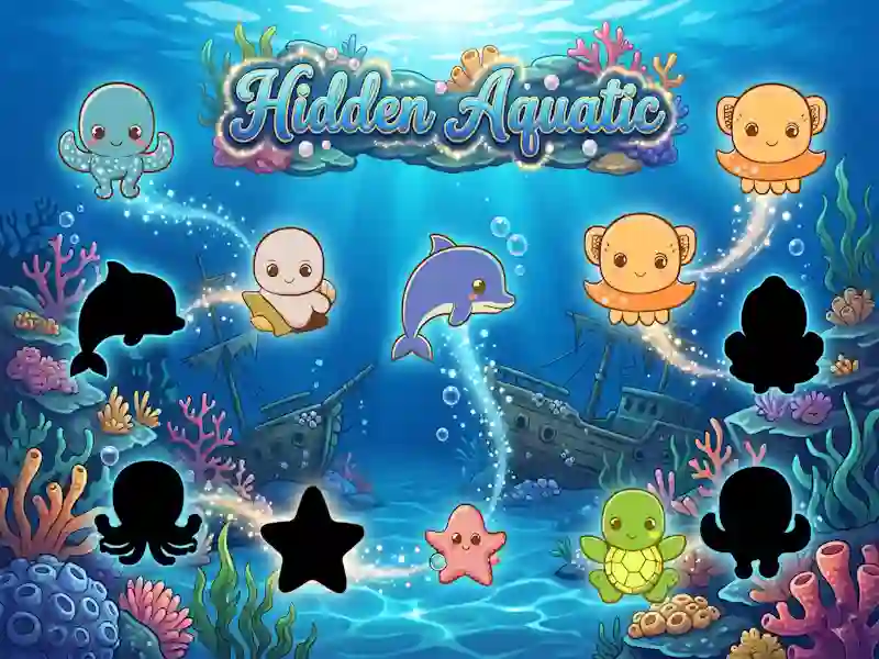 Leikur Hidden Aquatic á netinu