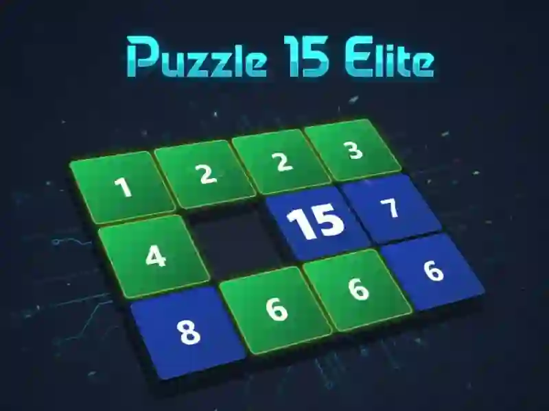 Leikur Puzzel 15 Elite á netinu