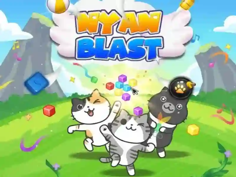Leikur Nyan Blast á netinu