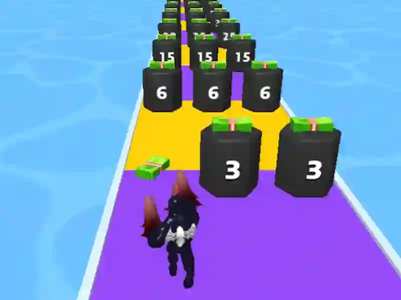 Leikur Venom Run 3d á netinu