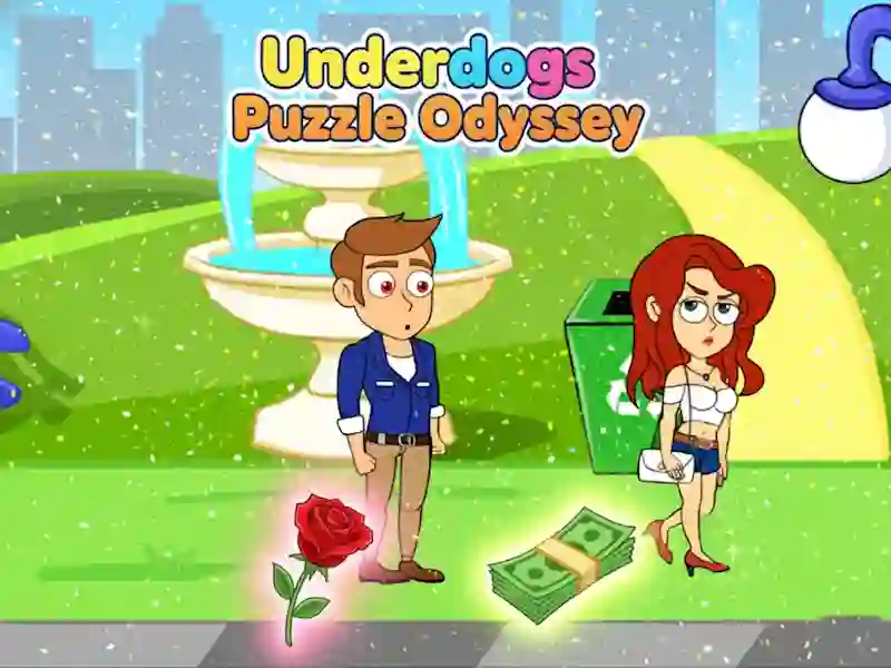 Leikur Underdogs Puzzle Odyssey á netinu