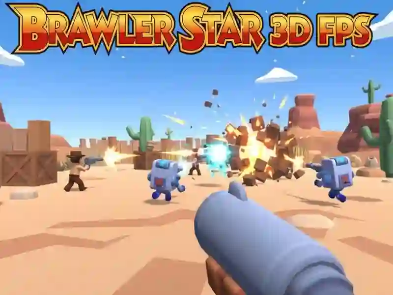Leikur Brawler Star 3D FPS á netinu Leikur Brawler Star 3D FPS á netinu