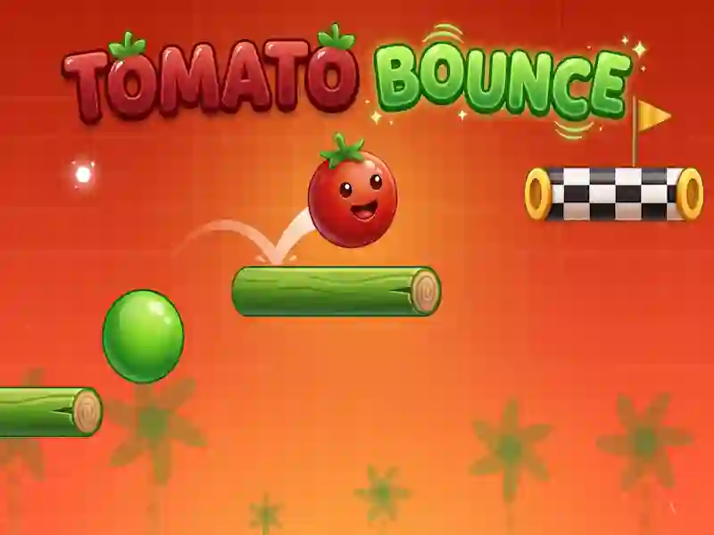 Leikur Tomato Bounce á netinu