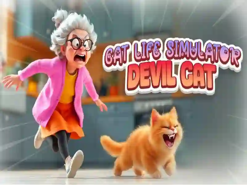 Leikur Cat Life Simulator: Devil Cat á netinu