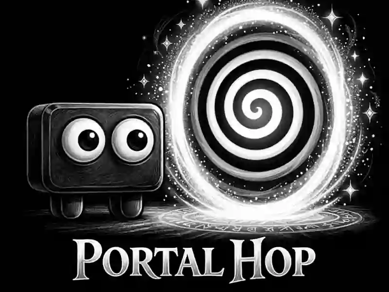 Leikur Portal Hop á netinu