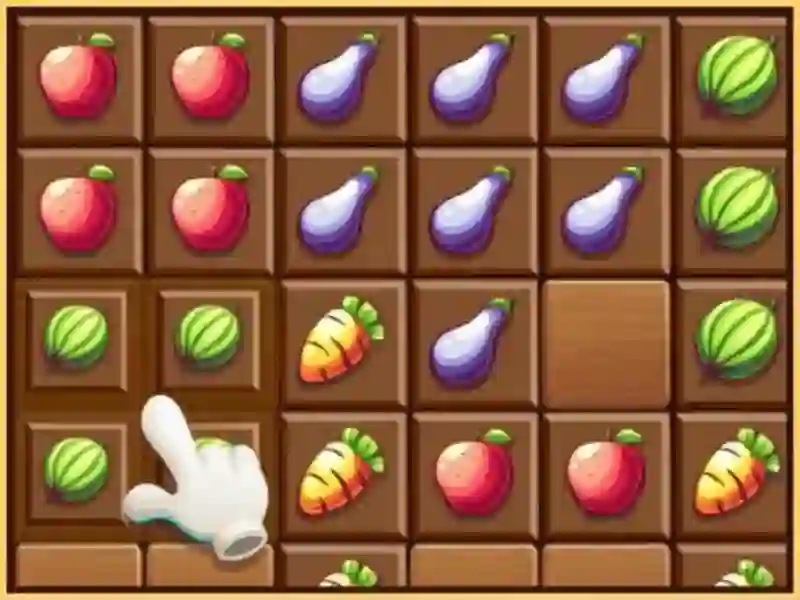 Leikur Fruit Block Tetra Puzzle á netinu