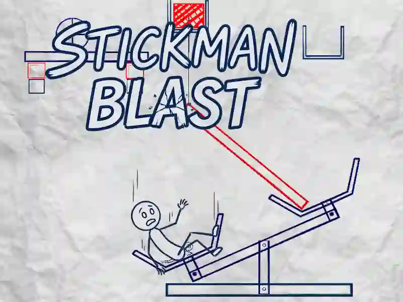 Leikur Stickman Blast á netinu
