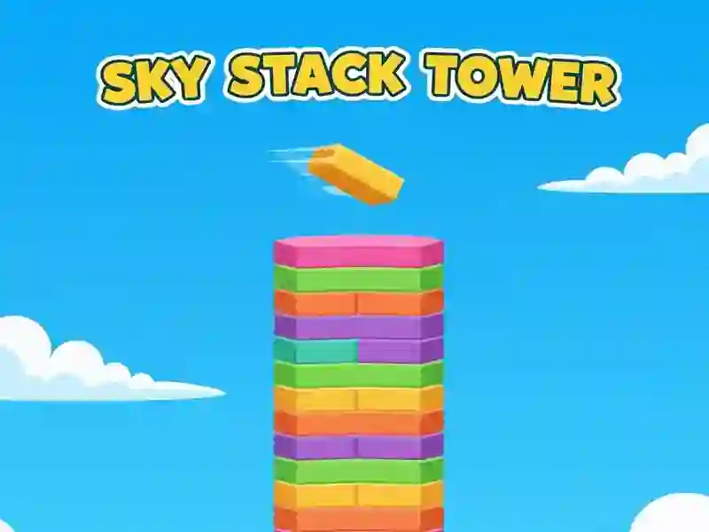 Leikur Sky Stack Tower á netinu