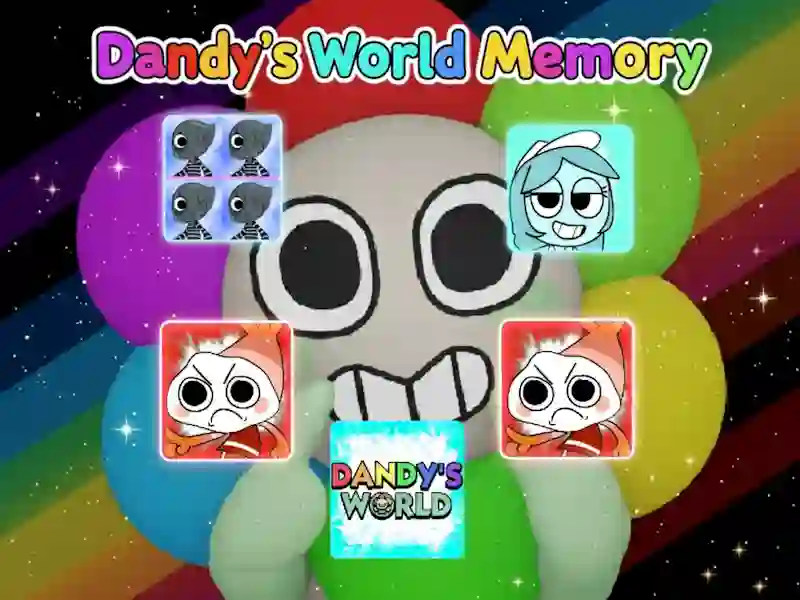 Leikur Dandys World Memory á netinu