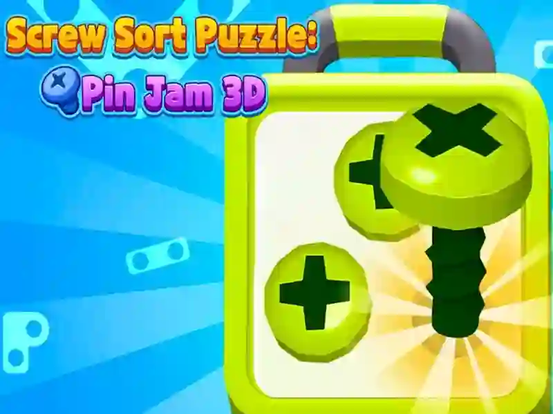 Leikur Skrúfaflokkun Puzzle Pin Jam 3D á netinu