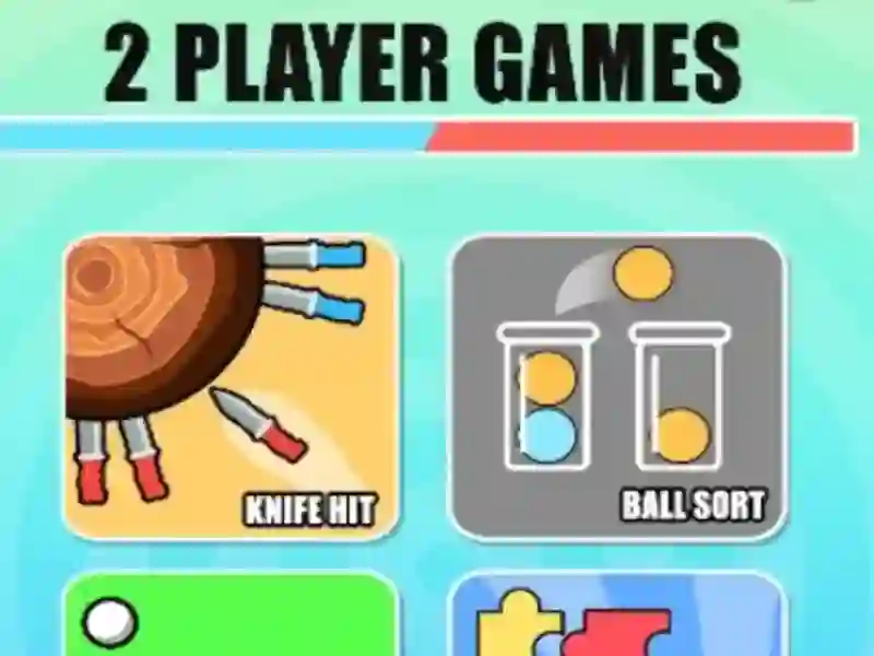 Leikur 2 leikmannaleikir 1v1 bardaga á netinu