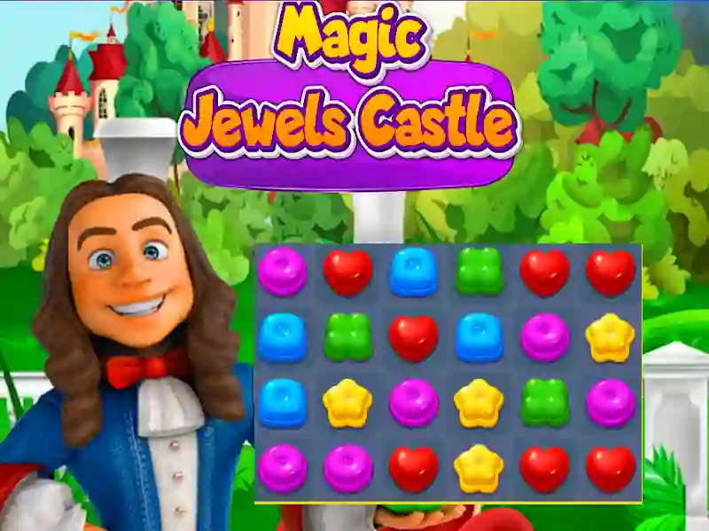 Leikur Magic Jewels kastali á netinu