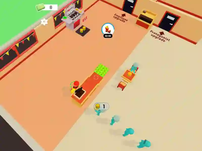 Leikur Burger Tycoon á netinu Leikur Burger Tycoon á netinu