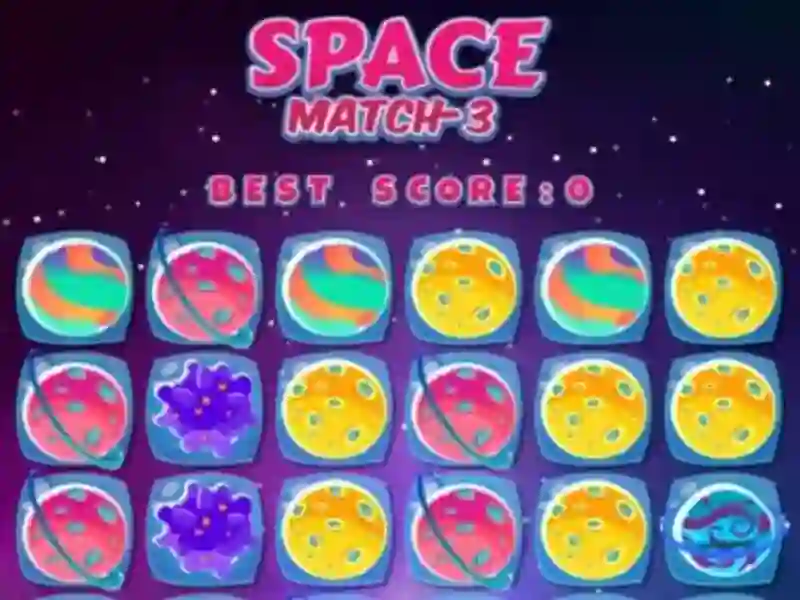 Leikur Space Match3 á netinu
