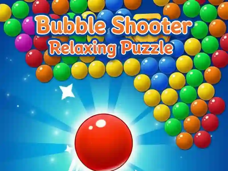 Leikur Bubble Shooter afslappandi þraut á netinu