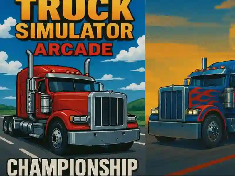 Leikur Truck Simulator Arcade Championship á netinu Leikur Truck Simulator Arcade Championship á netinu