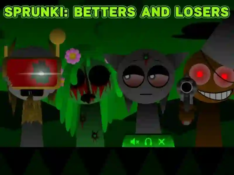 Leikur Sprunki: Betters And Loses á netinu